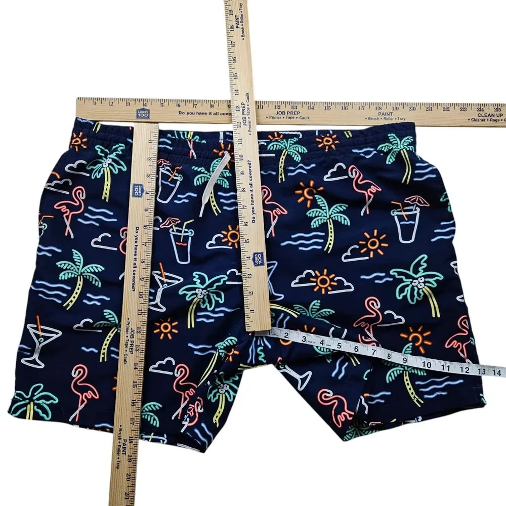 Chubbies Neon Light Classic Swim Trunks Shorts Mens XXL Lined